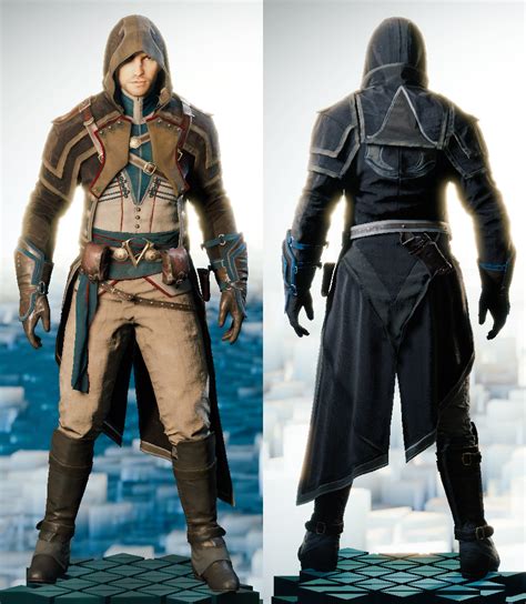 Assassin's Creed Unity Black Outfit Image - ACU McFarlane Outfit.png | Assassin's Creed Wiki | FANDOM